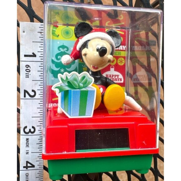 Cool Things Corp Disney's Mickey Mouse Happy Holidays Solar Mickey 4" (READ) - Picture 9 of 11